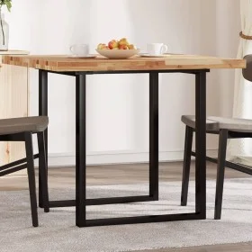 Solid acacia wood square table top 90x90x4 cm by , Table tops - Ref: Foro24-4008729, Price: 160,35 €, Discount: %