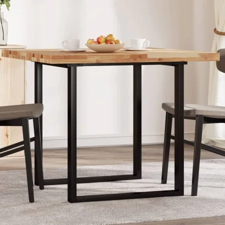 Solid acacia wood square table top 90x90x4 cm by , Table tops - Ref: Foro24-4008729, Price: 160,35 €, Discount: %