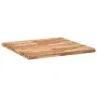 Solid acacia wood square table top 90x90x4 cm by , Table tops - Ref: Foro24-4008729, Price: 160,35 €, Discount: %