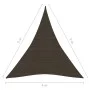Sail awning HDPE brown 160 g/m² 4x5x5 m by vidaXL, Umbrellas - Ref: Foro24-311811, Price: 27,77 €, Discount: %
