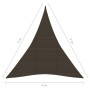 Toldo de vela HDPE marrón 160 g/m² 4x5x5 m de vidaXL, Sombrillas - Ref: Foro24-311811, Precio: 33,87 €, Descuento: %