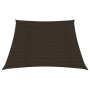Sail awning HDPE brown 160 g/m² 4/5x3 m by vidaXL, Umbrellas - Ref: Foro24-311820, Price: 44,14 €, Discount: %