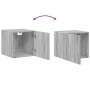 Armario de pared madera de ingeniería gris Sonoma 40x42,5x40 cm de , Aparadores - Ref: Foro24-846101, Precio: 47,42 €