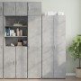 Engineered wood gray concrete wall cabinet 40x42.5x40 cm by , Sideboards - Ref: Foro24-846099, Price: 35,21 €, Discount: %