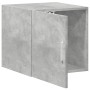 Engineered wood gray concrete wall cabinet 40x42.5x40 cm by , Sideboards - Ref: Foro24-846099, Price: 35,21 €, Discount: %