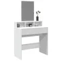 Dresser with white mirror 80x41x144.5 cm by , Bedroom Dressers - Ref: Foro24-848171, Price: 95,17 €, Discount: %
