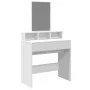 Dresser with white mirror 80x41x144.5 cm by , Bedroom Dressers - Ref: Foro24-848171, Price: 95,17 €, Discount: %