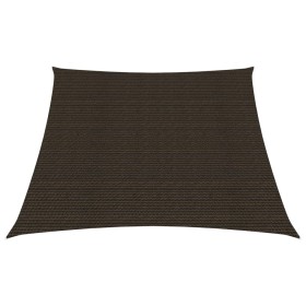 Sail awning HDPE brown 160 g/m² 3/4x2 m by vidaXL, Umbrellas - Ref: Foro24-311818, Price: 19,49 €, Discount: %