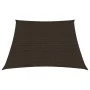 Sail awning HDPE brown 160 g/m² 3/4x2 m by vidaXL, Umbrellas - Ref: Foro24-311818, Price: 19,28 €, Discount: %
