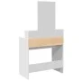 Dresser with white mirror 80x41x144.5 cm by , Bedroom Dressers - Ref: Foro24-848171, Price: 95,17 €, Discount: %