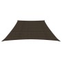 Sail awning HDPE brown 160 g/m² 3/4x2 m by vidaXL, Umbrellas - Ref: Foro24-311818, Price: 19,49 €, Discount: %