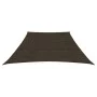 Sail awning HDPE brown 160 g/m² 3/4x2 m by vidaXL, Umbrellas - Ref: Foro24-311818, Price: 19,28 €, Discount: %