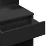 Black vanity with LED lights 100x40x130 cm by , Bedroom Dressers - Ref: Foro24-848200, Price: 156,68 €, Discount: %