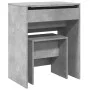 Frisiertisch mit grauem Betonhocker 60x40x113,5 cm von , Schlafzimmerkommoden - Ref: Foro24-848216, Preis: 98,32 €, Rabatt: %