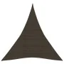 Toldo de vela HDPE marrón 160 g/m² 3x4x4 m de vidaXL, Sombrillas - Ref: Foro24-311805, Precio: 36,00 €, Descuento: %