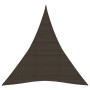 Toldo de vela HDPE marrón 160 g/m² 3x4x4 m de vidaXL, Sombrillas - Ref: Foro24-311805, Precio: 36,71 €, Descuento: %