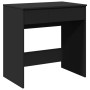 Tocador con espejo negro 73x46,5x120 cm de , Tocadores para dormitorios - Ref: Foro24-848221, Precio: 97,56 €, Descuento: %