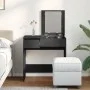 Dresser with black mirror 73x46.5x120 cm by , Bedroom Dressers - Ref: Foro24-848221, Price: 92,37 €, Discount: %