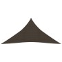 Toldo de vela HDPE marrón 160 g/m² 3x4x4 m de vidaXL, Sombrillas - Ref: Foro24-311805, Precio: 36,71 €, Descuento: %