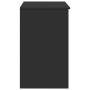 Tocador con espejo negro 73x46,5x120 cm de , Tocadores para dormitorios - Ref: Foro24-848221, Precio: 97,56 €, Descuento: %