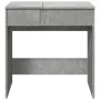 Dresser with concrete gray mirror 73x46.5x120 cm by , Bedroom Dressers - Ref: Foro24-848223, Price: 82,24 €, Discount: %