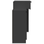 Tocador con luces LED negro 115x37x110,5 cm de , Tocadores para dormitorios - Ref: Foro24-848228, Precio: 128,11 €, Descuento: %