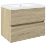 Badezimmermöbel-Set, 2-teilig, aus Keramik und Ingenieurholz von , Badezimmermöbel - Ref: Foro24-3307658, Preis: 152,17 €, Ra...