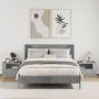 Wall-mounted bedside table set, 2 units, concrete gray color, 45x30x35 cm by , Nightstands - Ref: Foro24-848318, Price: 72,25...