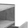 Wall-mounted bedside table set, 2 units, concrete gray color, 45x30x35 cm by , Nightstands - Ref: Foro24-848318, Price: 72,25...