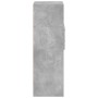 Tall engineered wood sideboard in gray concrete 30x42.5x124 cm by , Sideboards - Ref: Foro24-846155, Price: 69,09 €, Discount: %