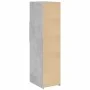 Tall engineered wood sideboard in gray concrete 30x42.5x124 cm by , Sideboards - Ref: Foro24-846155, Price: 68,16 €, Discount: %