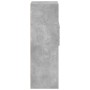 Aparador alto madera de ingeniería gris hormigón 40x42,5x124 cm de , Aparadores - Ref: Foro24-846162, Precio: 74,74 €, Descue...
