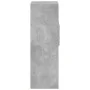 Tall engineered wood gray concrete sideboard 40x42.5x124 cm by , Sideboards - Ref: Foro24-846162, Price: 73,73 €, Discount: %