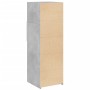 Aparador alto madera de ingeniería gris hormigón 40x42,5x124 cm de , Aparadores - Ref: Foro24-846162, Precio: 74,74 €, Descue...