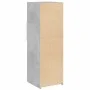 Tall engineered wood gray concrete sideboard 40x42.5x124 cm by , Sideboards - Ref: Foro24-846162, Price: 73,73 €, Discount: %
