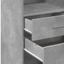 Aparador alto madera de ingeniería gris hormigón 40x42,5x124 cm de , Aparadores - Ref: Foro24-846162, Precio: 74,74 €, Descue...