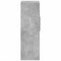 Hoher Schrank aus grauem Beton-Ingenieurholz, 45x42,5x124 cm. von , Sideboards - Ref: Foro24-846169, Preis: 71,69 €, Rabatt: %
