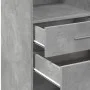 Aparador alto madera de ingeniería gris hormigón 45x42,5x124 cm de , Aparadores - Ref: Foro24-846169, Precio: 70,81 €, Descue...