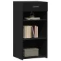 Ingenieurholz-Sideboard schwarz 45x42,5x93 cm von , Sideboards - Ref: Foro24-846321, Preis: 63,46 €, Rabatt: %