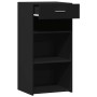 Ingenieurholz-Sideboard schwarz 45x42,5x93 cm von , Sideboards - Ref: Foro24-846321, Preis: 64,32 €, Rabatt: %