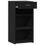 Ingenieurholz-Sideboard schwarz 45x42,5x93 cm von , Sideboards - Ref: Foro24-846321, Preis: 63,46 €, Rabatt: %