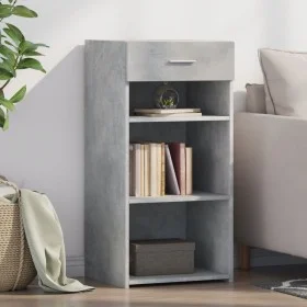 Engineered wood sideboard in concrete gray, 45x42.5x93 cm by , Sideboards - Ref: Foro24-846323, Price: 56,08 €, Discount: %