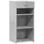 Aparador madera de ingeniería gris hormigón 45x42,5x93 cm de , Aparadores - Ref: Foro24-846323, Precio: 56,79 €, Descuento: %