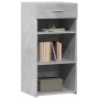 Aparador madera de ingeniería gris hormigón 45x42,5x93 cm de , Aparadores - Ref: Foro24-846323, Precio: 56,79 €, Descuento: %