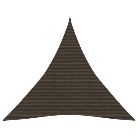 Brown HDPE sail awning 160 g/m² 4.5x4.5x4.5 m by vidaXL, Umbrellas - Ref: Foro24-311810, Price: 21,77 €, Discount: %