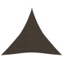 Braune HDPE-Segelmarkise 160 g/m² 4,5x4,5x4,5 m von vidaXL, Sonnenschirme - Ref: Foro24-311810, Preis: 26,80 €, Rabatt: %