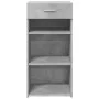 Engineered wood sideboard in concrete gray, 45x42.5x93 cm by , Sideboards - Ref: Foro24-846323, Price: 56,08 €, Discount: %