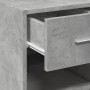 Aparador madera de ingeniería gris hormigón 45x42,5x93 cm de , Aparadores - Ref: Foro24-846323, Precio: 56,79 €, Descuento: %