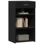Engineered wood black sideboard 50x42.5x93 cm by , Sideboards - Ref: Foro24-846328, Price: 70,86 €, Discount: %