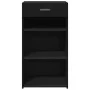 Engineered wood black sideboard 50x42.5x93 cm by , Sideboards - Ref: Foro24-846328, Price: 70,86 €, Discount: %